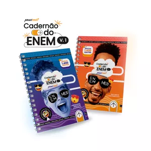 2 Cadernões ENEM! físico! (IMPRESSO + FRETE GRATIS)
